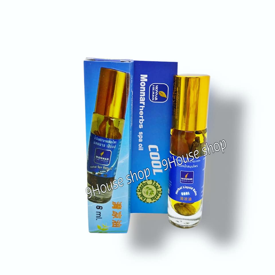 01 Dầu Lạnh Monnar Herbs Thái Lan 8ml (Cool Balm)