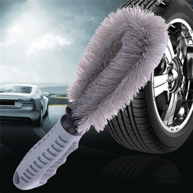 Cọ chổi rửa vành mâm xe ô tô 25cm , chổi cọ rửa lazang cọ mâm xe, vành xe, lốp xe máy, bánh xe ô tô