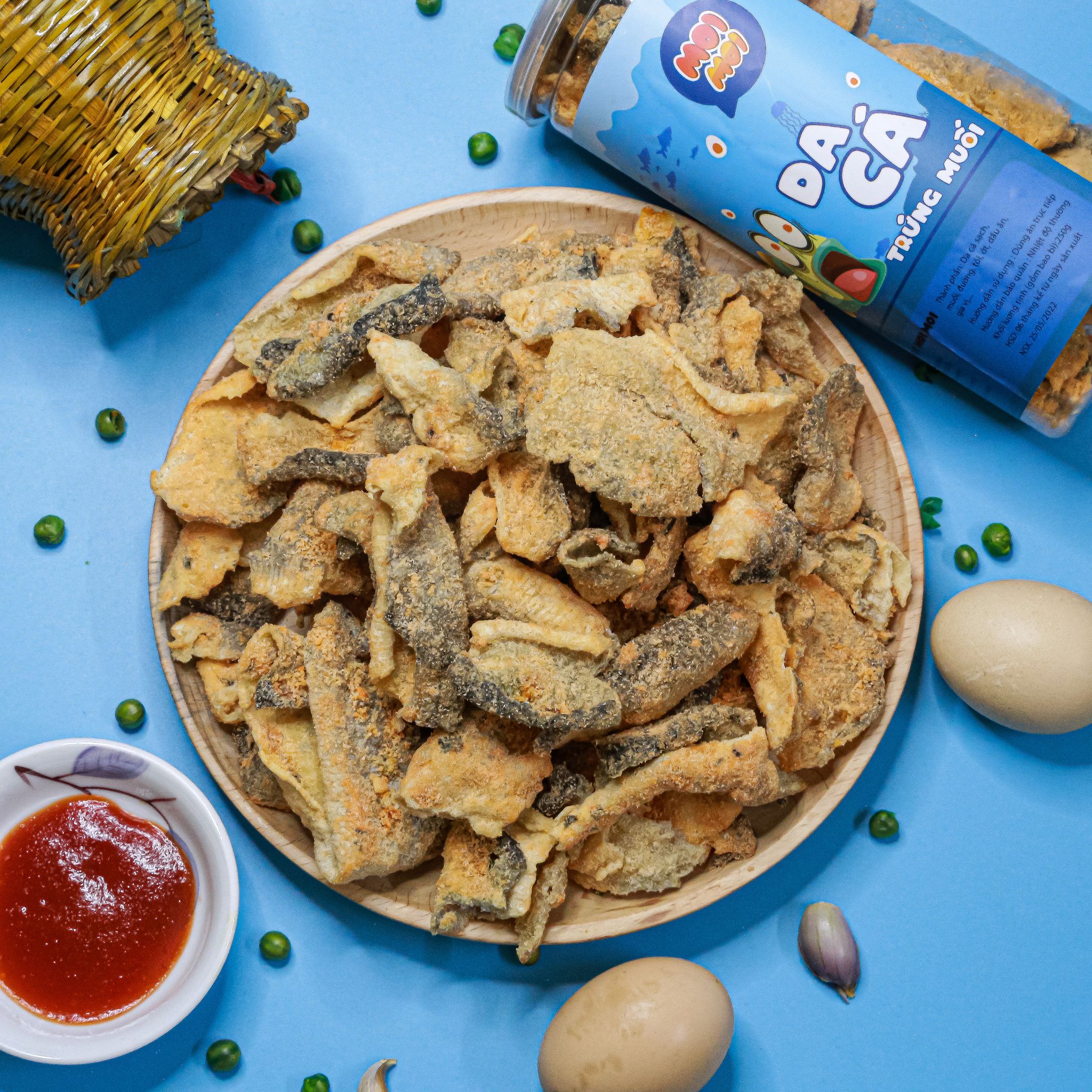 Da cá trứng muối 250gr - Đồ ăn vặt MoiMoi