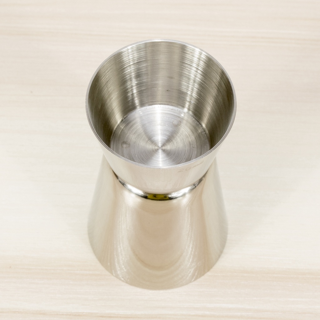 Ly đong jigger định lượng pha chế 2 đầu inox 100% các size