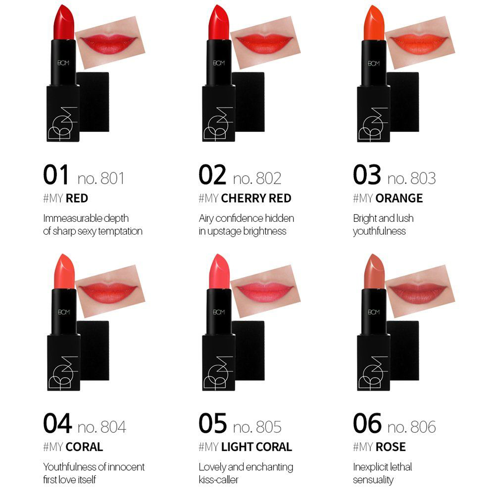 Son Lì BOM My Lipstick 3.5g.#806 -My Rose