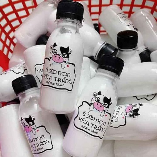 Combo 5 Chai Ủ Trắng Sữa Bò Non Kích Trắng 100ml Siêu Trắng Mịn Da