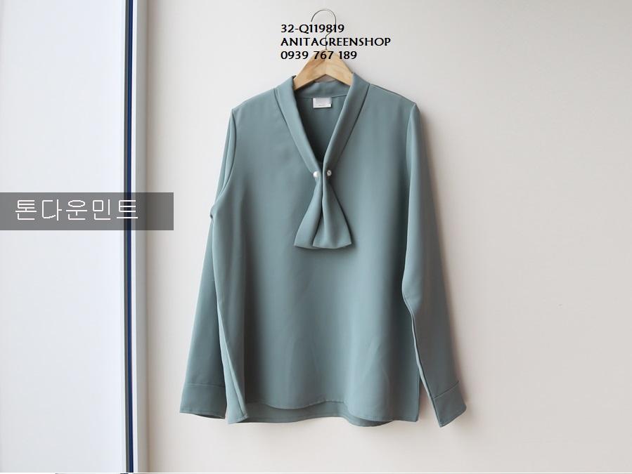 ÁO SO MI LỤA CÔNG SỞ Q119819
