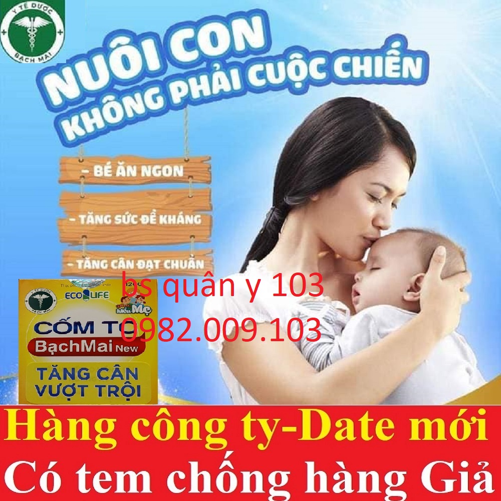 cốm tăng cân bạch mai TC NEW plus 120g