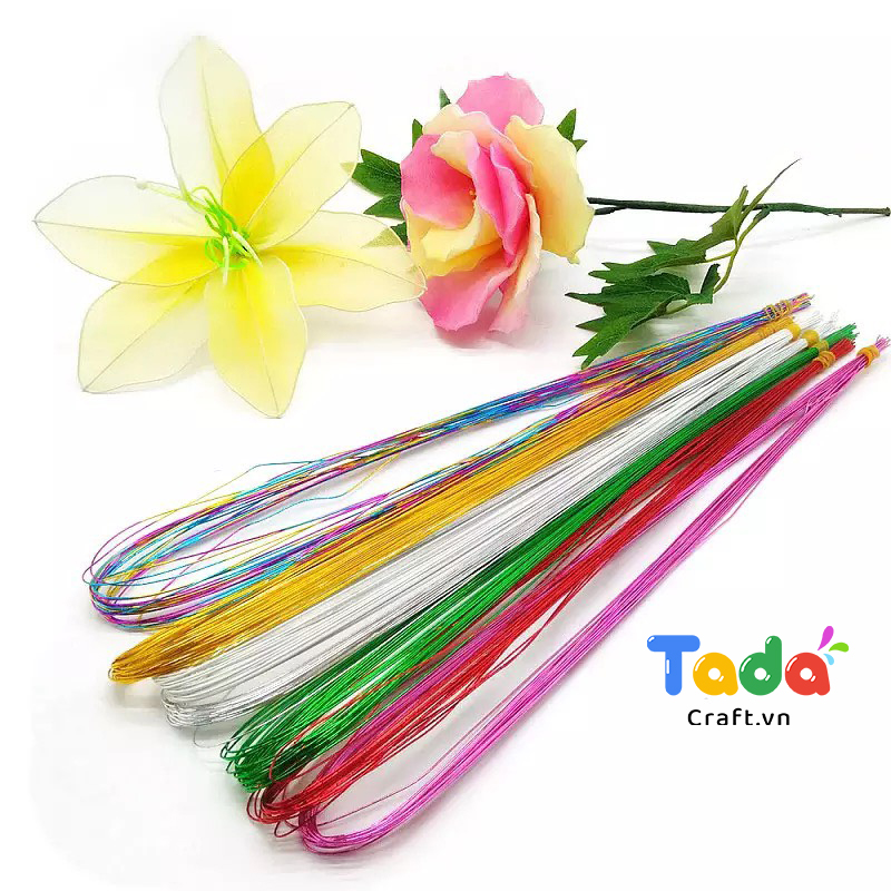 Handmade Flower Making Zinc Wire 80cm Long (Soft Zinc Wire 24/26)