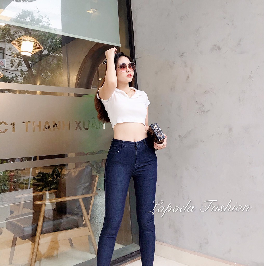 Quần Jean Nữ Cạp Cao Siêu Co Giãn Siêu Hách Dáng