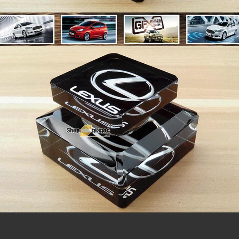 [TẶNG KÈM NƯỚC HOA] - Nước Hoa Ô Tô Logo Theo Hãng SPW01