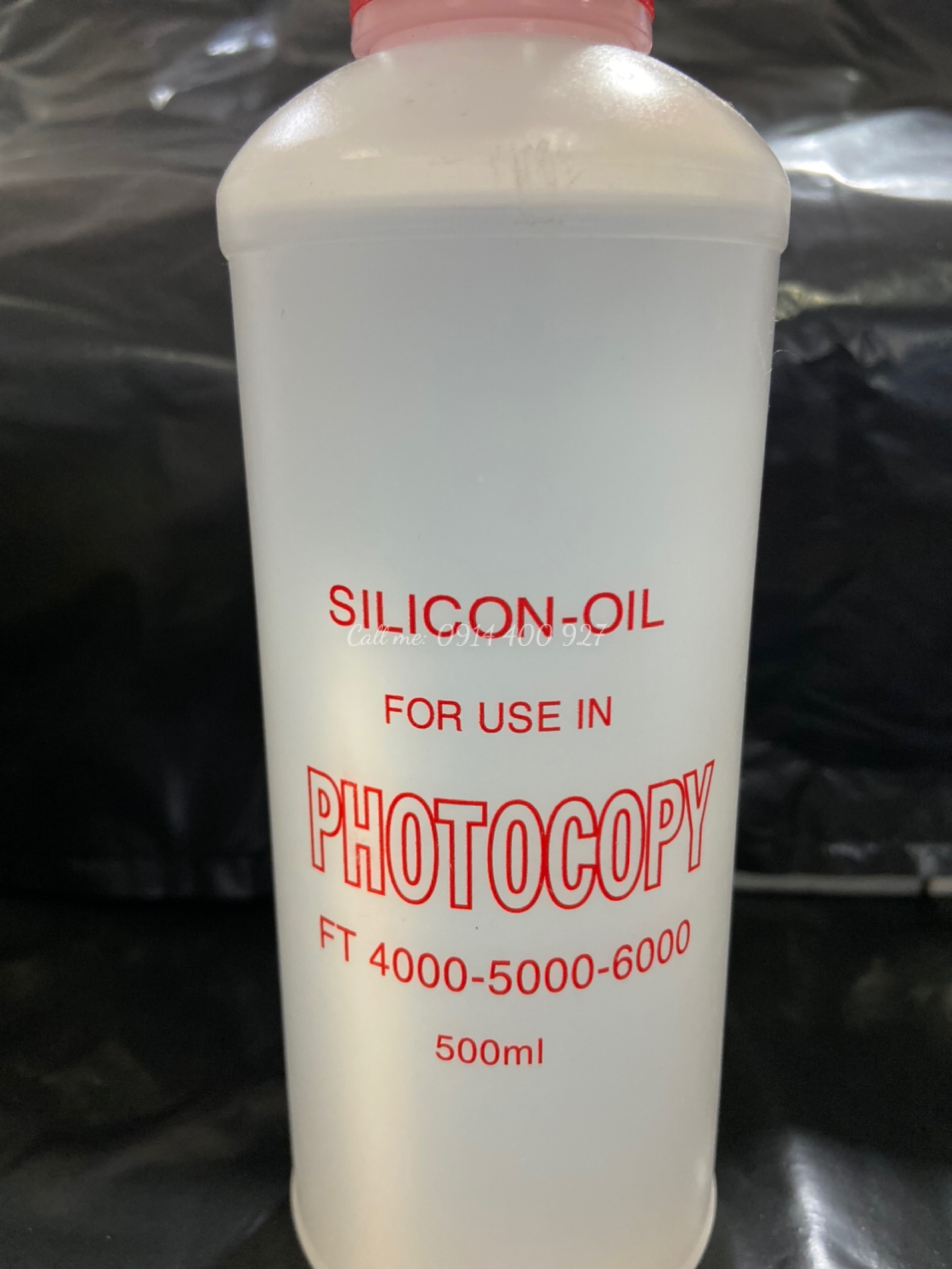 Dầu silicon 500ml dùng cho máy photo, máy in