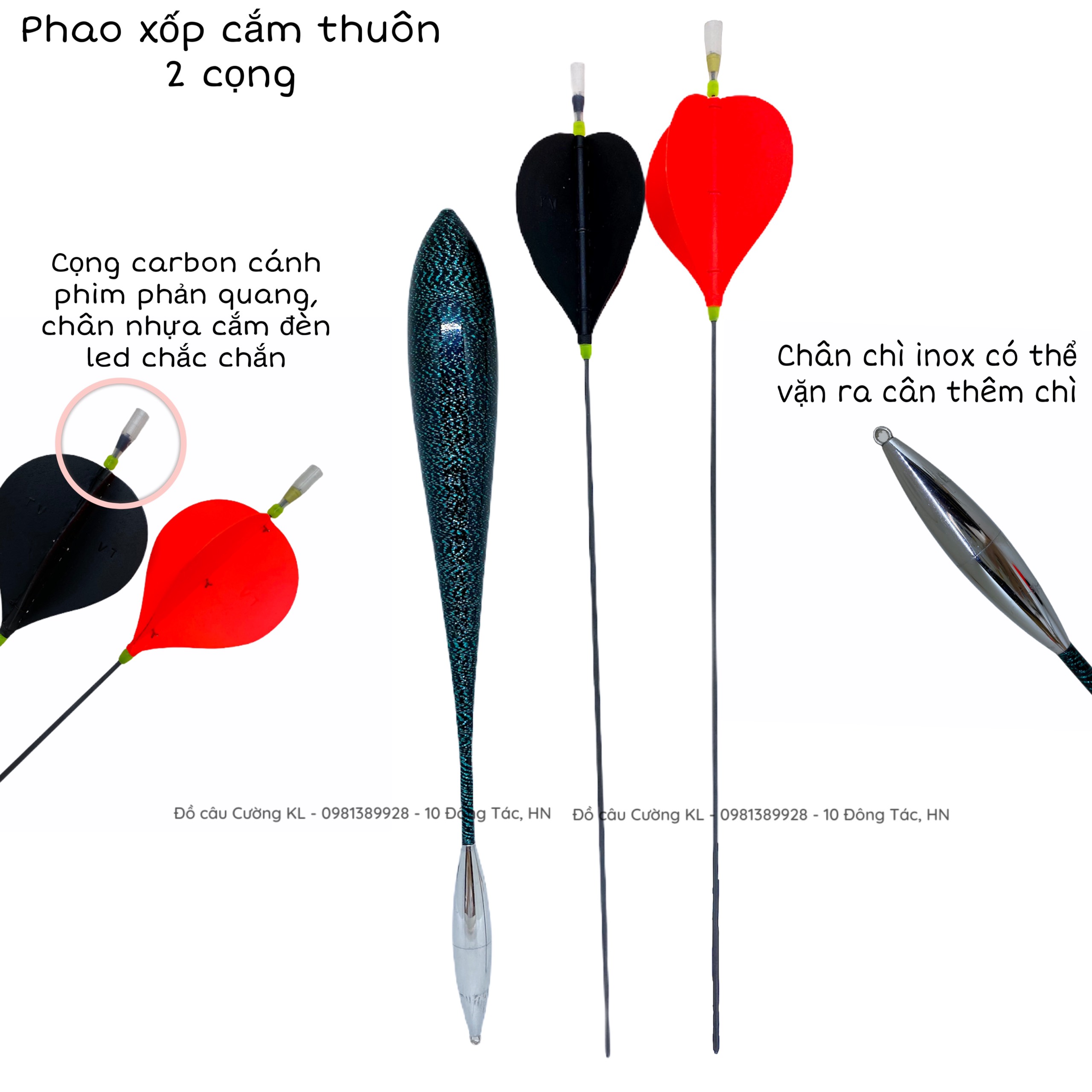 Phao Hoa Điển câu cá cắm thuôn và bầu bí cuốn chỉ ( Hàng loại đẹp chuyên săn hàng khủng )