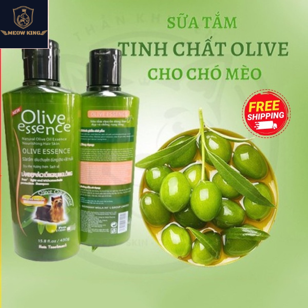 Sữa Tắm Chó Mèo Oliver Essence 450ml
