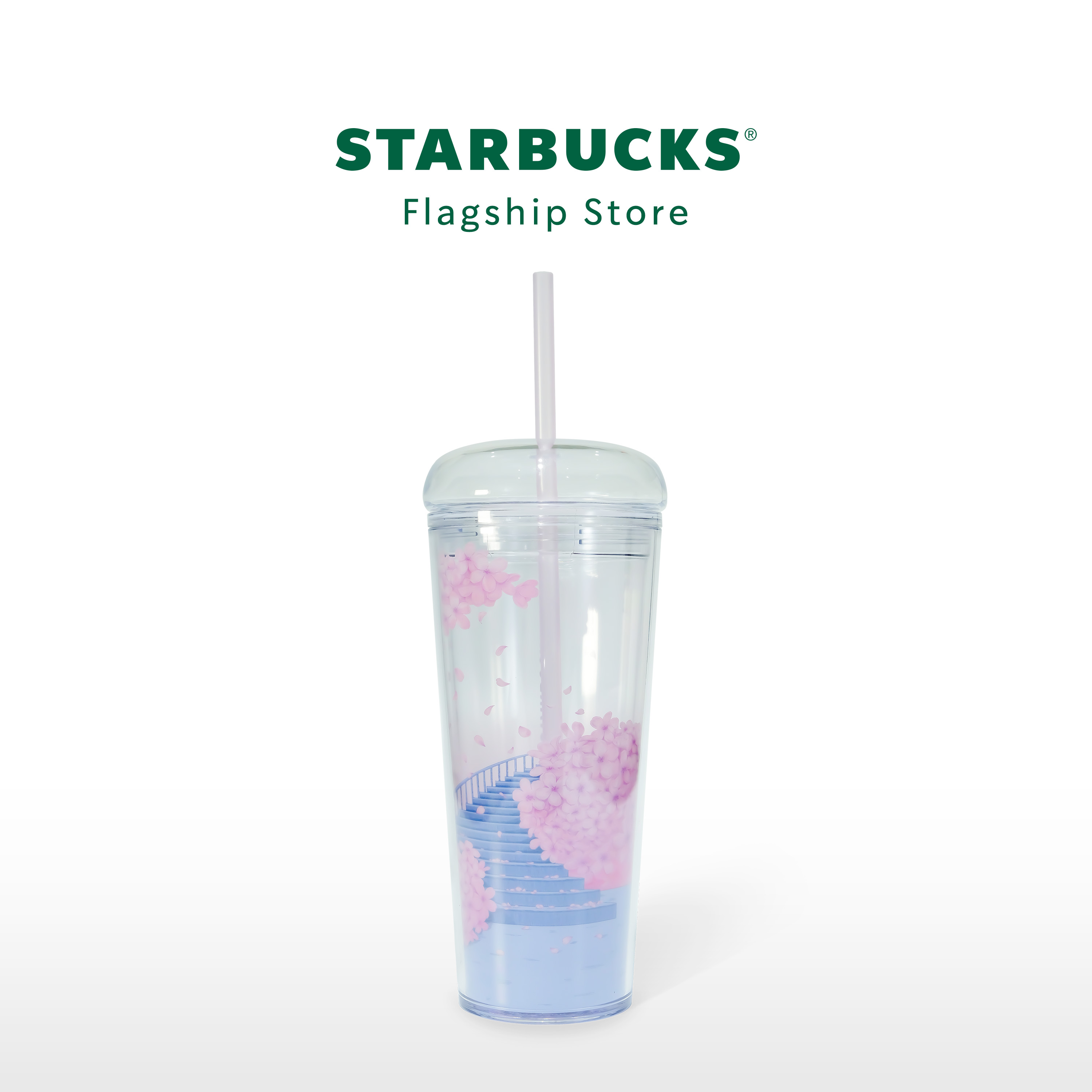 Ly Starbucks Cold Cup 16Oz (473ml) CHY BLM SCT GDN STR