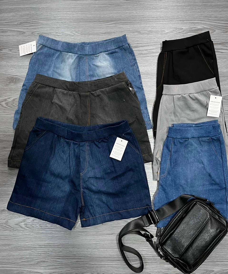 Quần short jean nữ hàng vnxk chất jeans