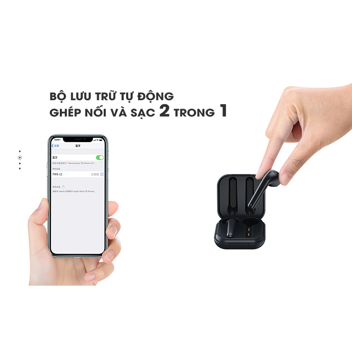 [HCM]Tai nghe Bluetooth True Wireless Remax Earbuds TWS-11