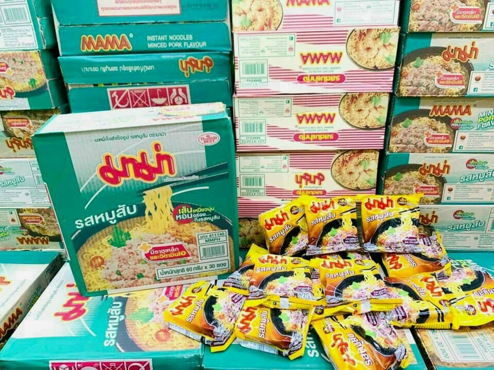 1 Thùng Mì Thịt Bằm Thái Lan ( 30 gói )