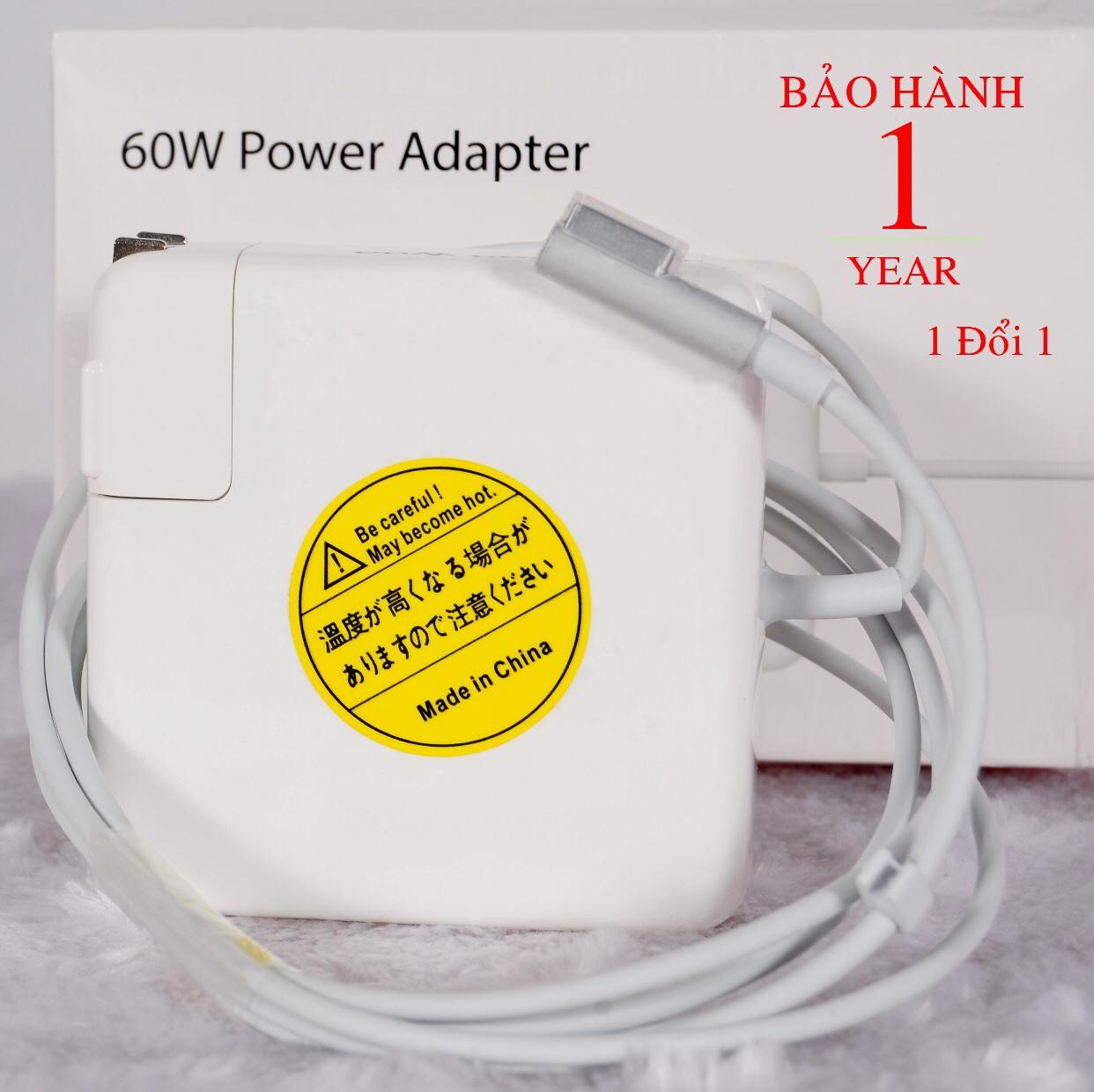 Sạc Macbook Pro 60w A1184 Zin ( 16.5v-3.65a) - Hàng nhập khẩu