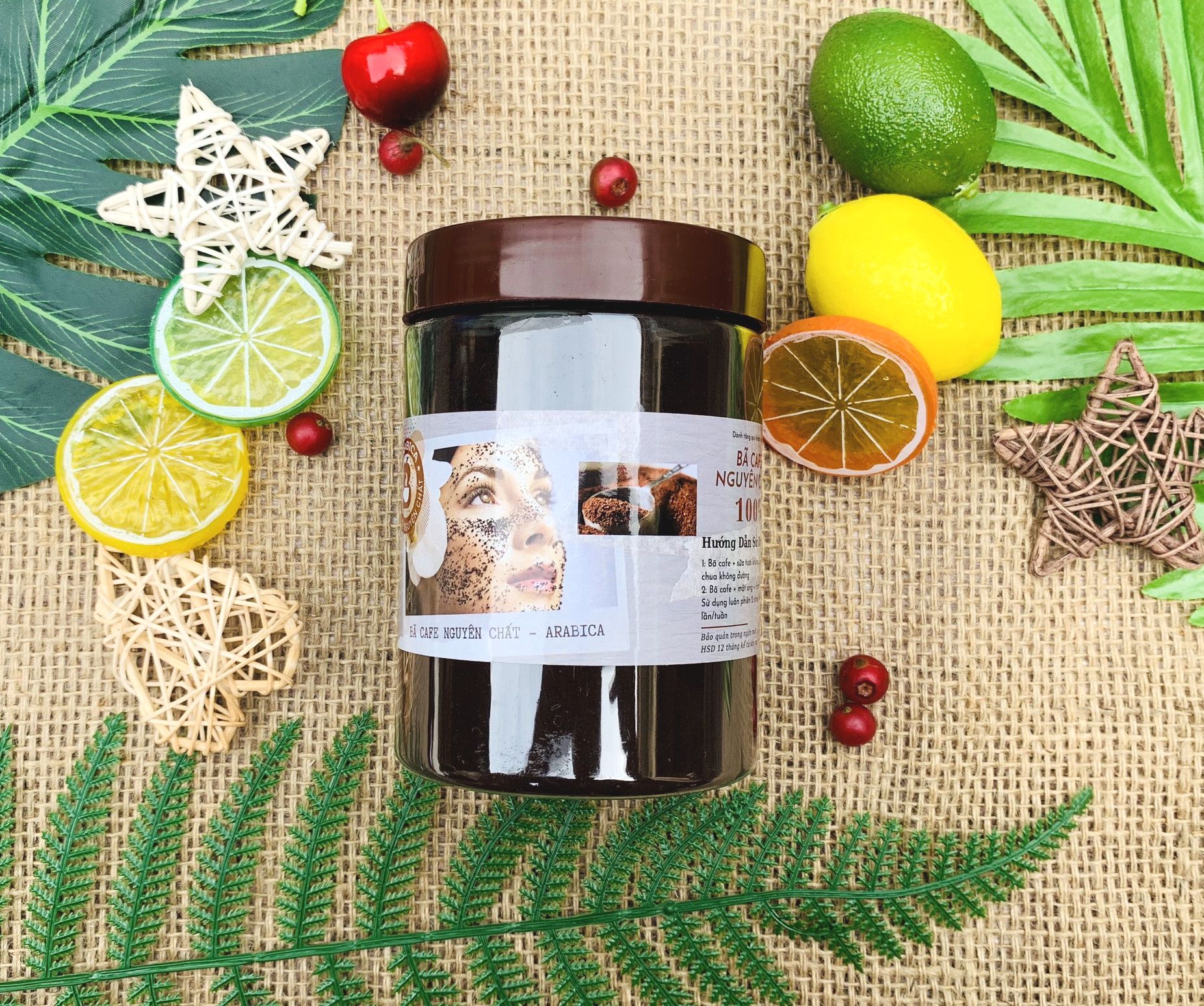 Bã Cafe Tách Dầu Nguyên Chất - Arabica