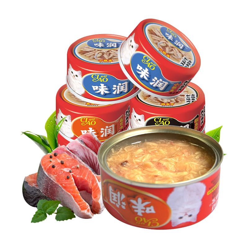 [Hoàn Tiền 10%] Ciao pate đủ vị cho mèo 85g