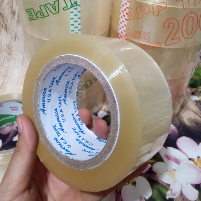 Băng Keo Trong Dán Thùng 5F ( 100Y, 200Y)