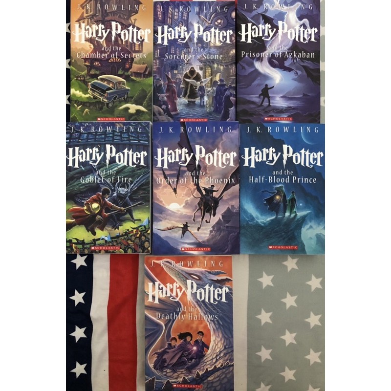 Sách_Trọn Bộ_Harry potter ( 7 Cuốn Tiếng Anh )