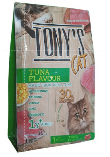 500g - hạt tony's cat vị cá ngừ dành cho mèo - kích thích mèo ăn ngon miệng, nhanh tăng cân