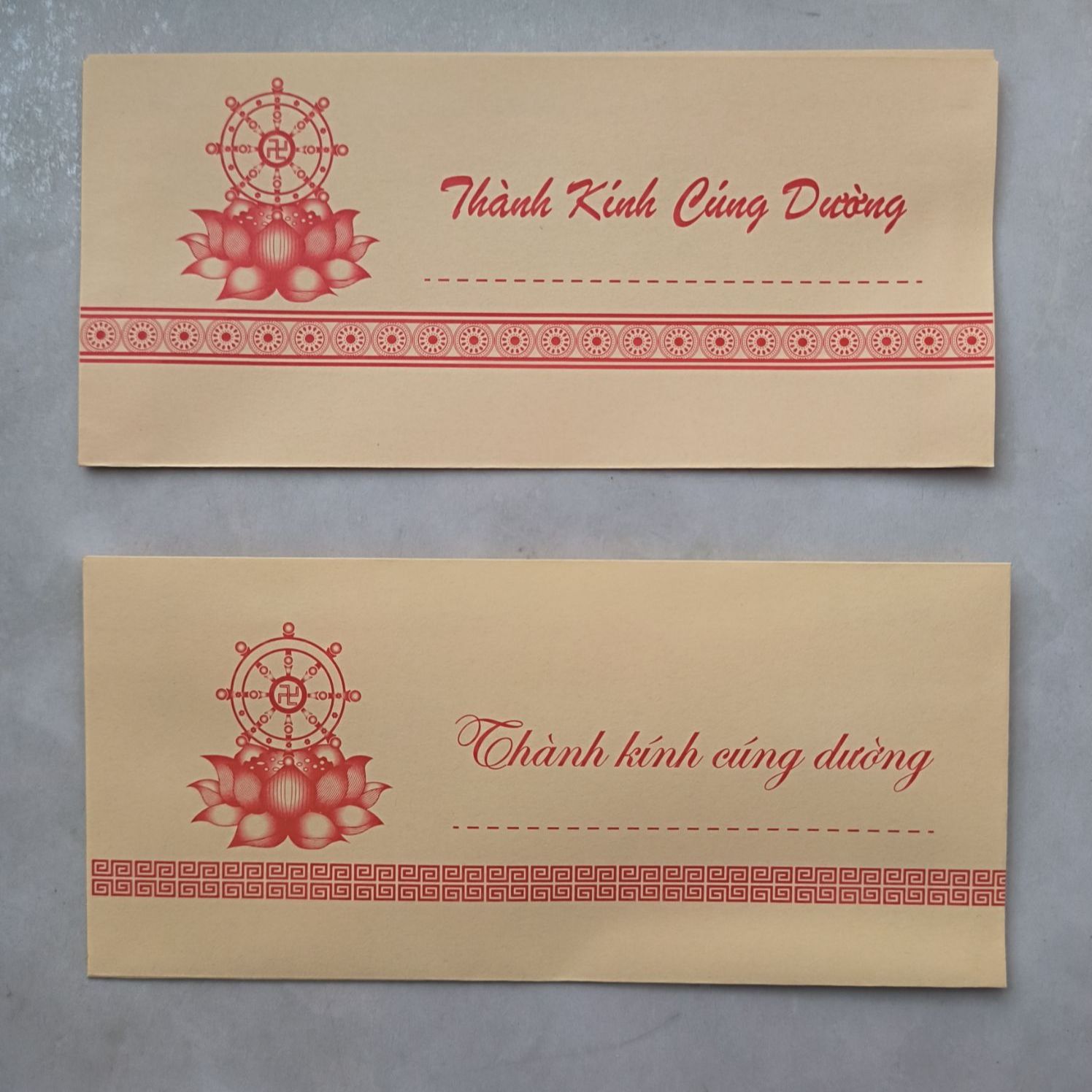 COMBO BÌ THƯ THÀNH KÍNH CÚNG DƯỜNG GIẤY THƯỜNG (Số lượng TÙY CHỌN)