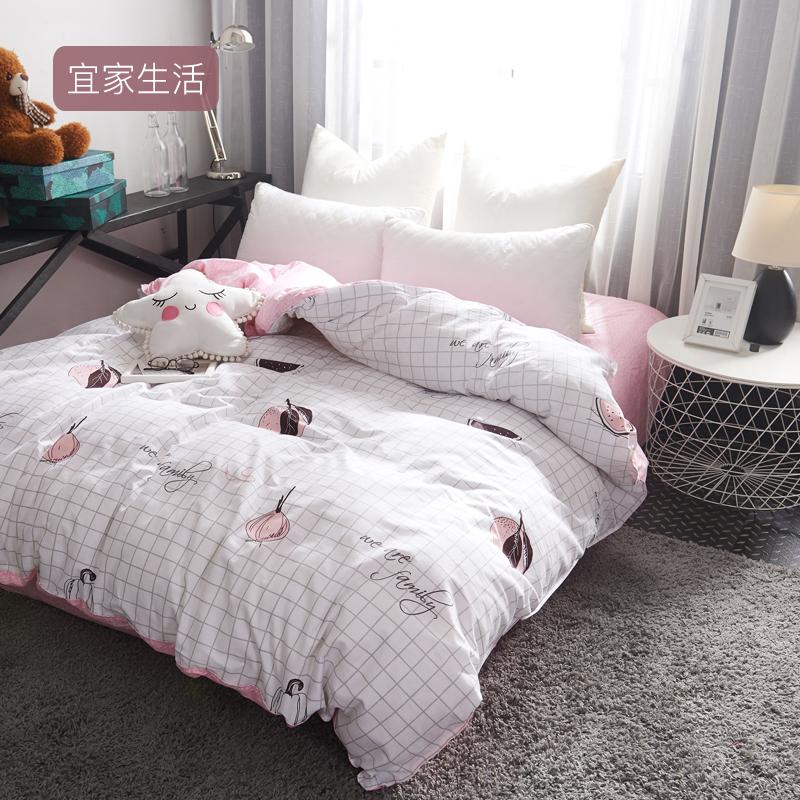 Vỏ Chăn Đơn Chiếc 100% Cotton 100% 100% Cotton Vỏ Chăn Vỏ Chăn Duy Nhất Hai Người Ký Túc Xá Sinh Viên 1.8 M 1.5m Giường 200X230