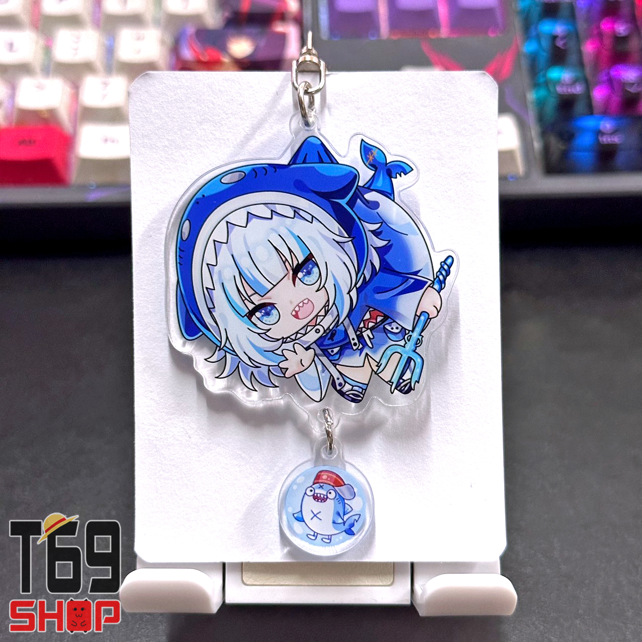 Móc khóa mica Hololive VTuber (Loại cao cấp - Hình in ép giữa 2 mặt mica) [T69 Shop]