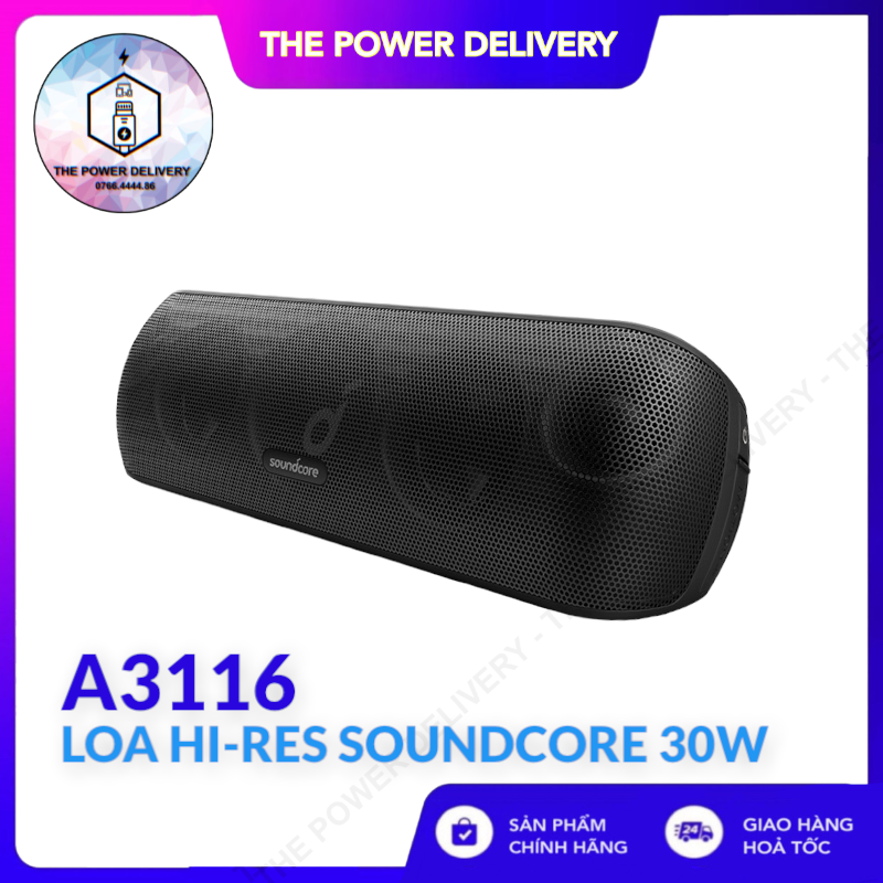 Loa Bluetooth không dây Anker Soundcore Motion+ (Motion Plus) - A3116 30w, chống nước, loa to