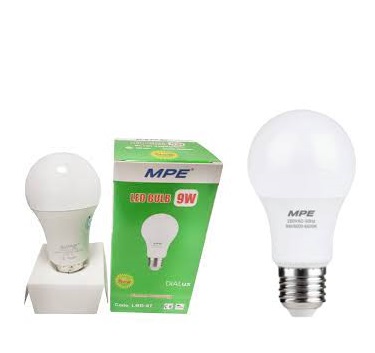 Bóng led Bulb 9W MPE ( Ánh sáng Trắng ) / LBD-9T / LBD-9V