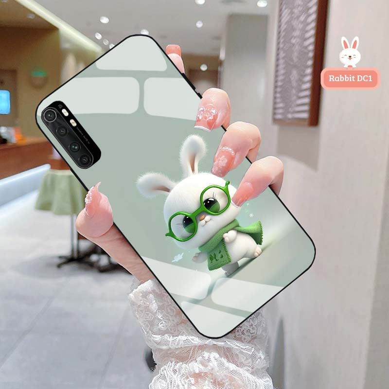 Ốp lưng xiaomi mi note 10, mi note 10 lite lưng kính cường lực cao cấp