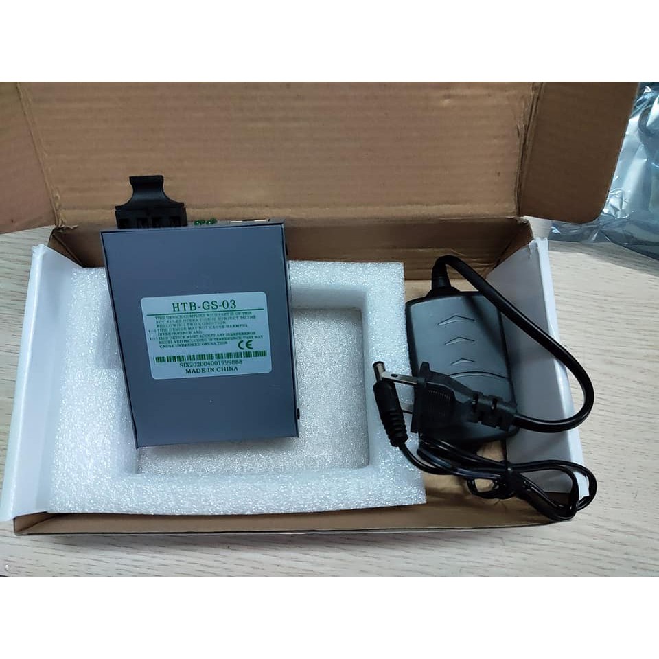 1 Converter quang 2 sợi netlink, HTB-GS-03 10 / 100/1000Mb/s