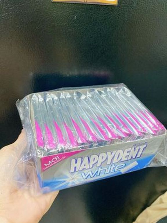 Kẹo Sing Gum HappyDent White 2 Vĩ