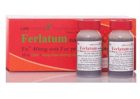 Dung dịch uống bổ sung sắt Ferlatum 15ml