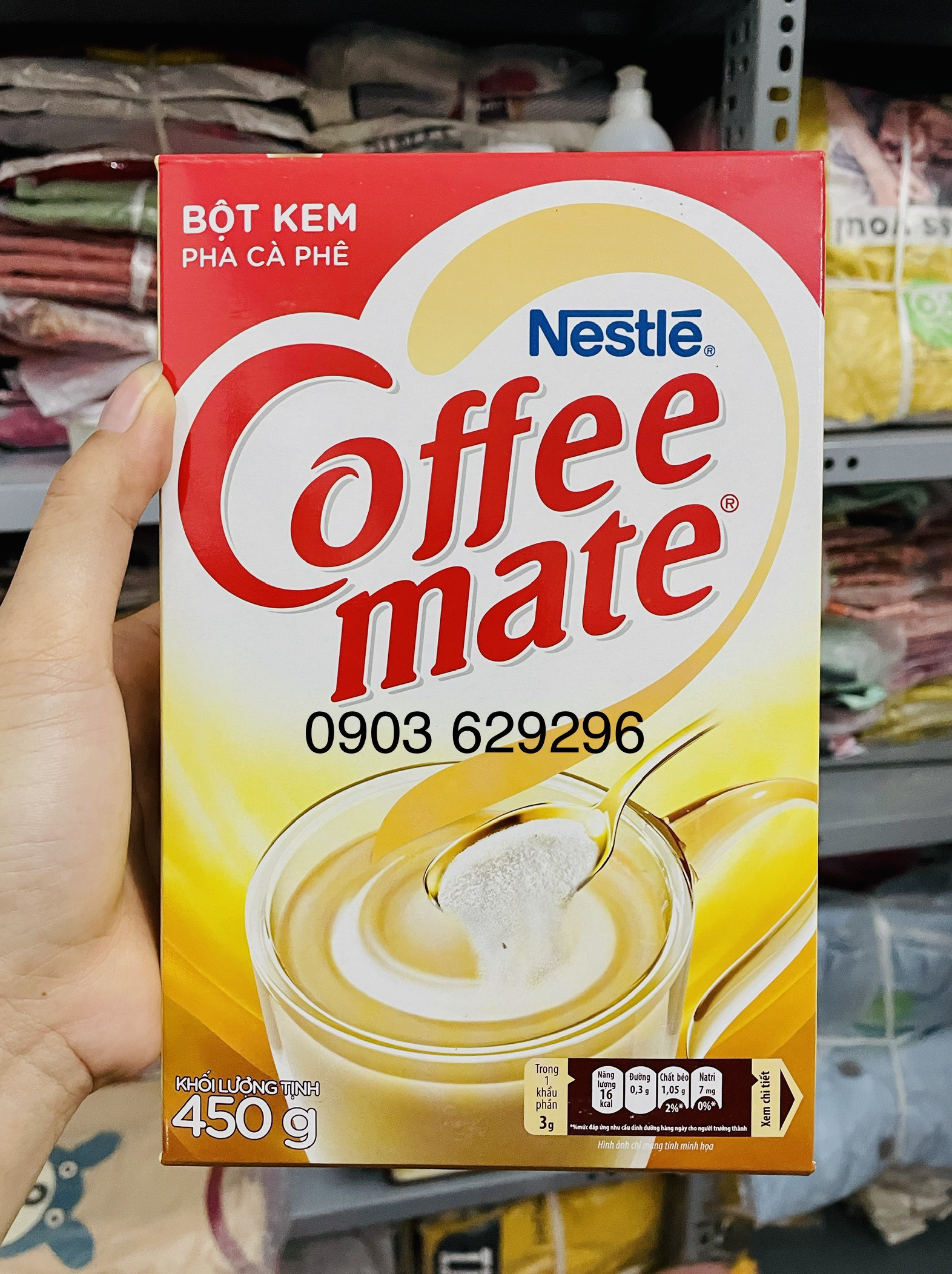 Bột kem Nestle Coffee Mate 450g - DATE 2024