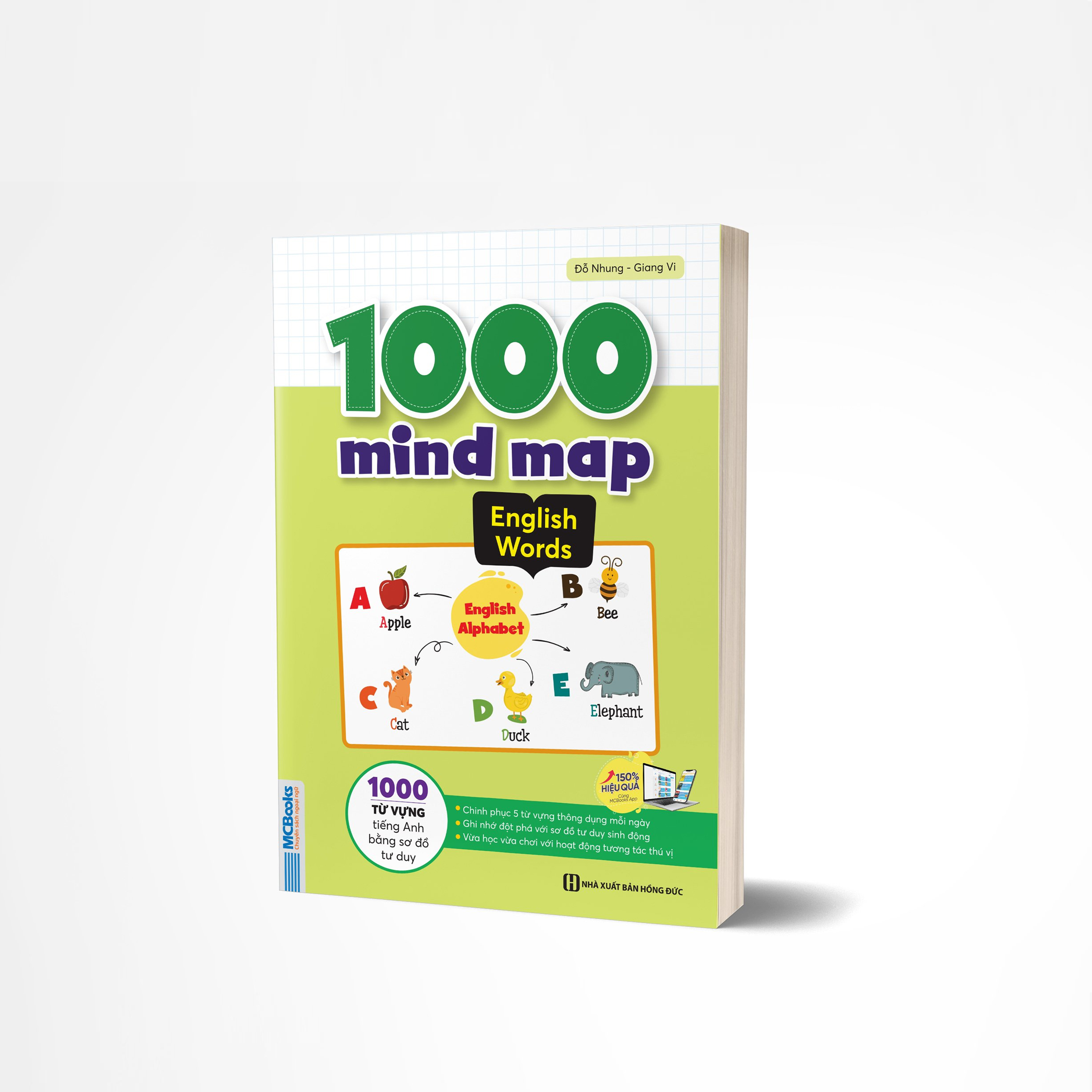 Book-1000 mind map-words by thinking chart-McBooks