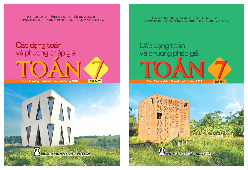 Sách - combo các dạng toán và phương pháp giải toán 7 - tập 1 + tập 2 -
