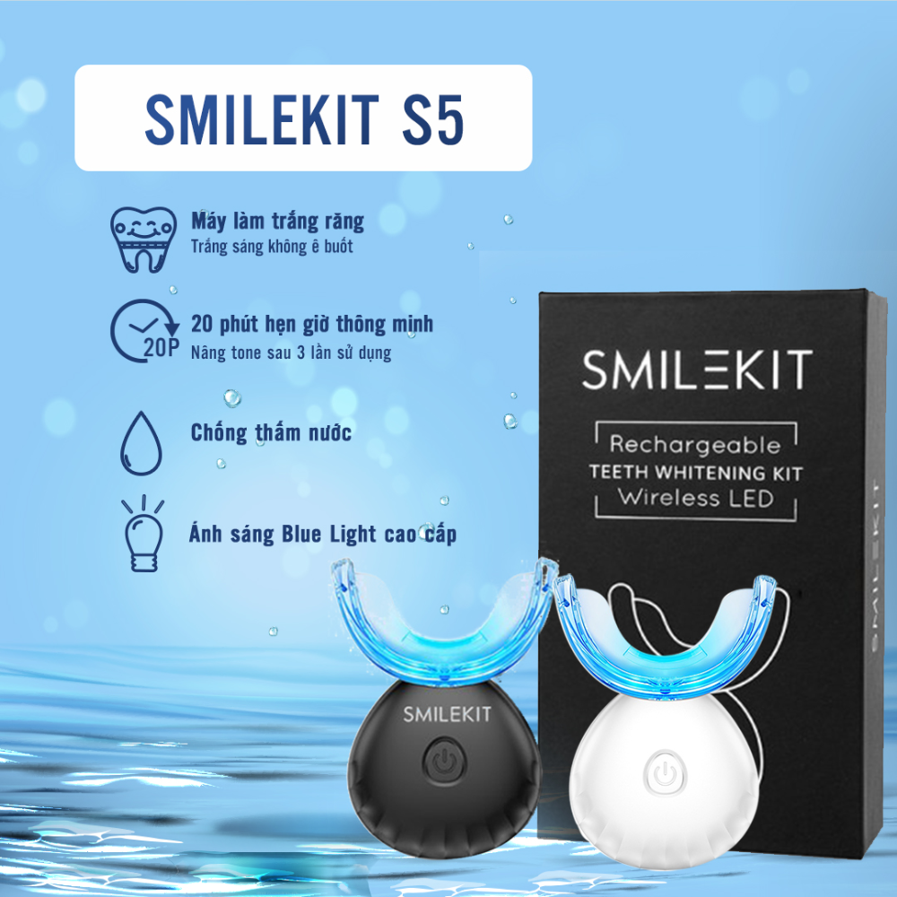 Smilekit white tooth machine home white dental impression trays help keep your teeth healthy from the inside