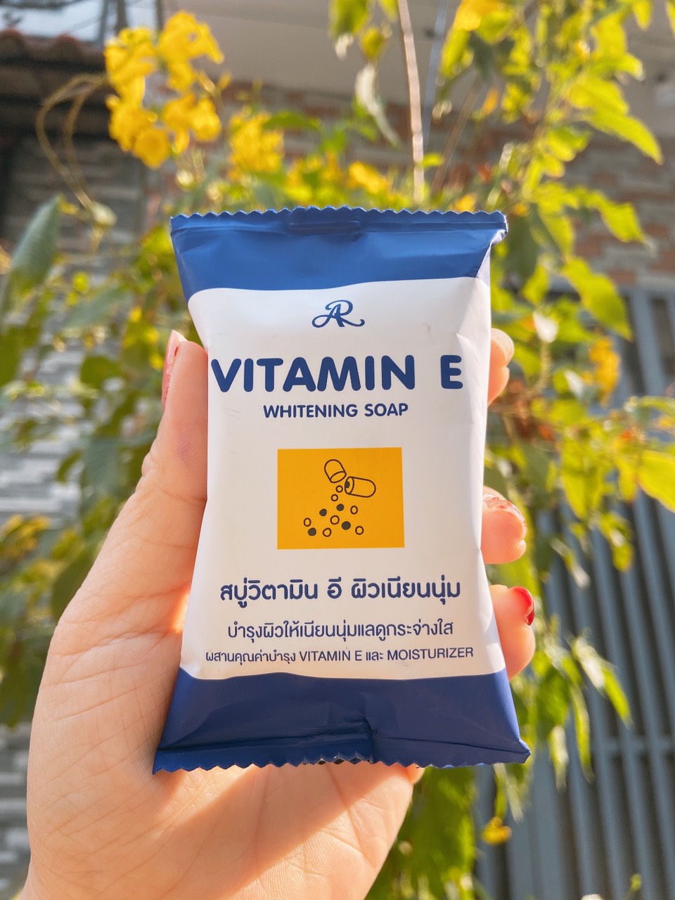 [HCM]Xà bông Vitamin E kích trắng da