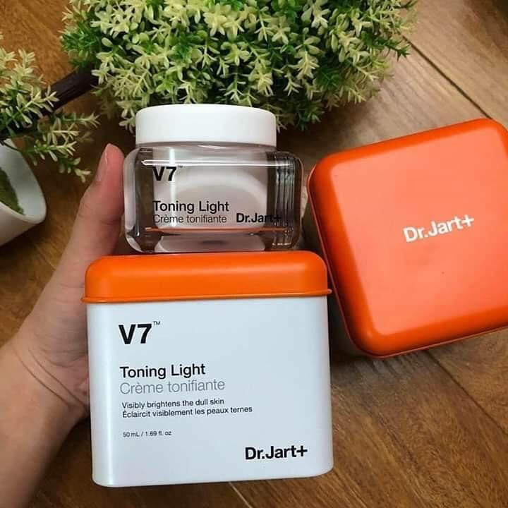[Deal sốc] Kem Dưỡng Da V7 Toning Light Dr Jart Data 2022