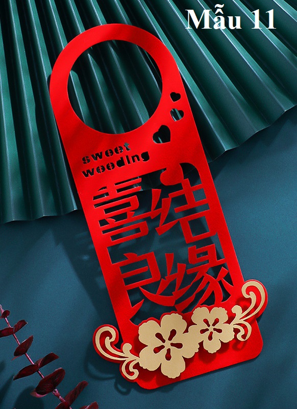 {Hàng mới về} Tấm treo cửa phòng Tân hôn