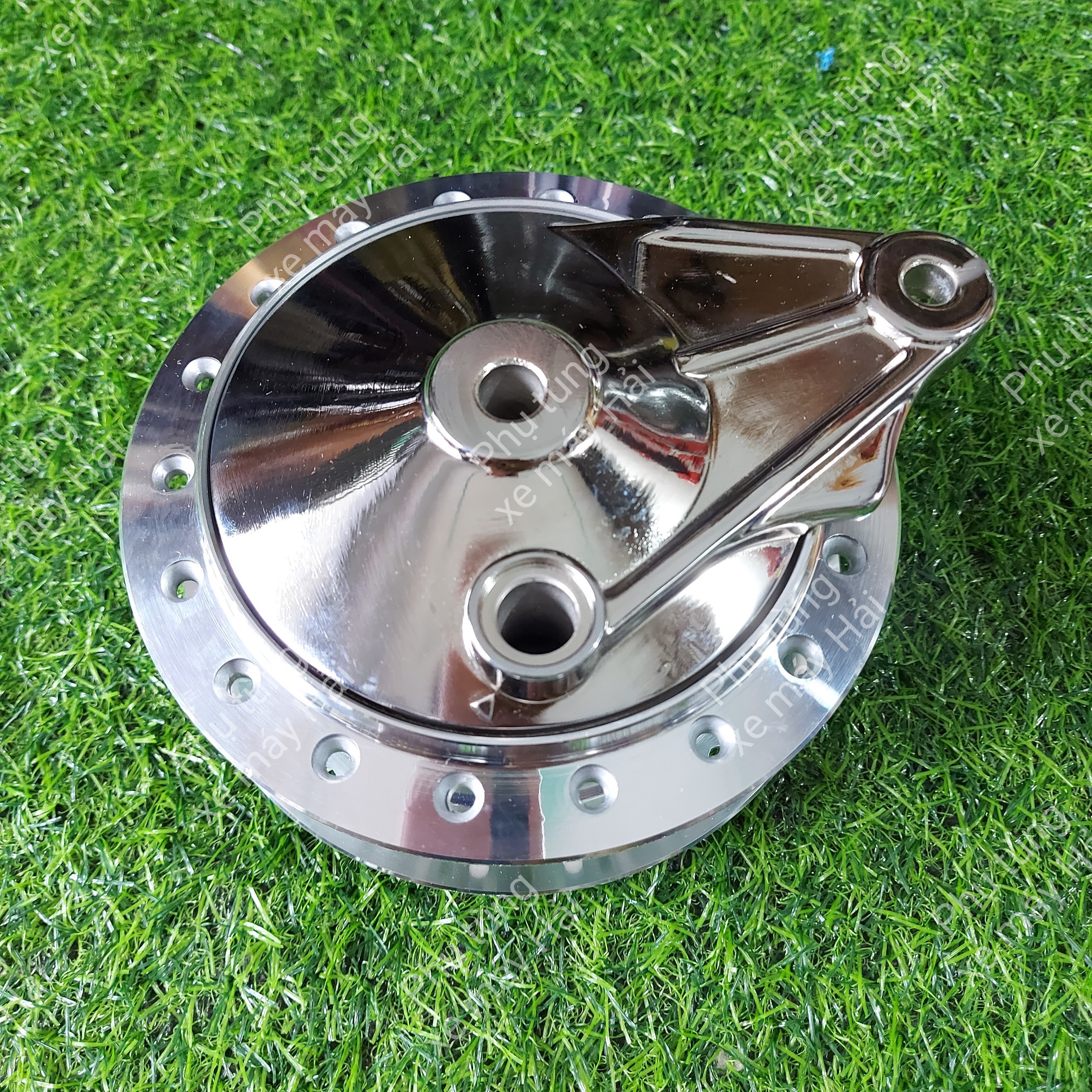 Đùm wave dream trước sau mạ crom lắp đặt tương thích cho các dòng xe honda 2 thắng đùm trước sau hth1152 msp 0027