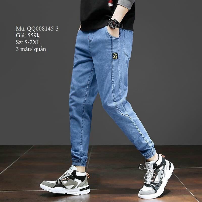 [HCM]Quần jean nam jogger quần jogger jean nam thiết kế bó chân phong cách hàn quốc trẻ trung năng động Binstore94 BS451