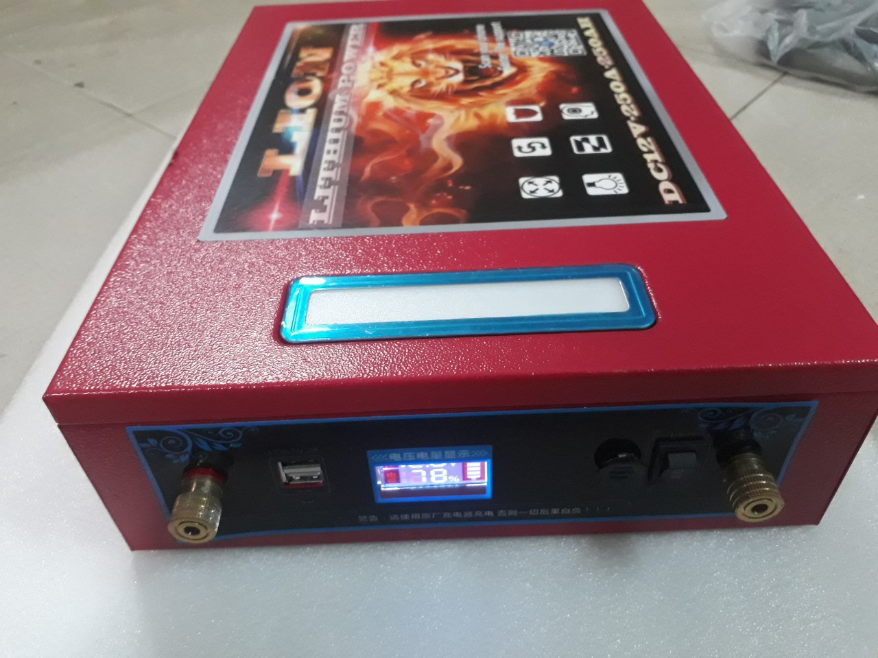 Pin lithium 12V - 250Ah- Pin mới 100% Nhập khẩu.