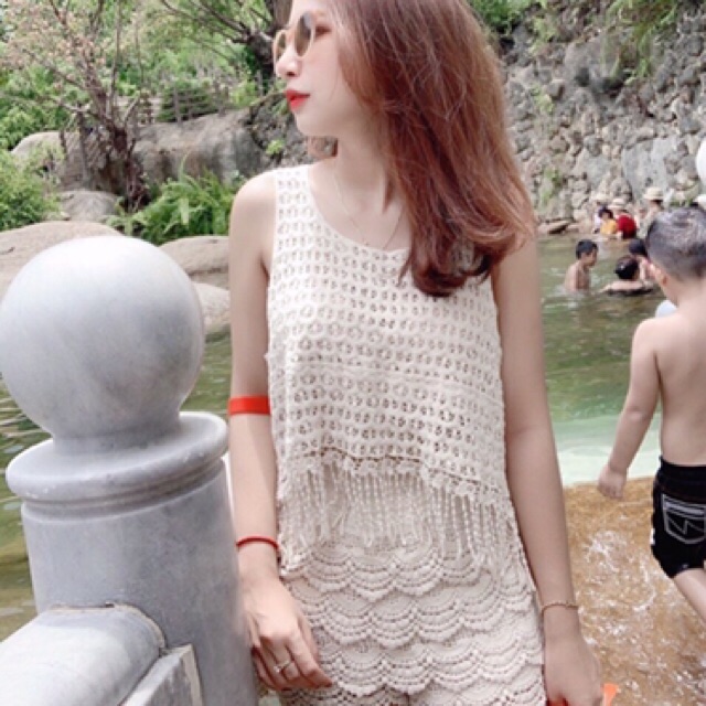 [MỚI VỀ] Set bikini len đi biển sành điệu (hình chụp thật)