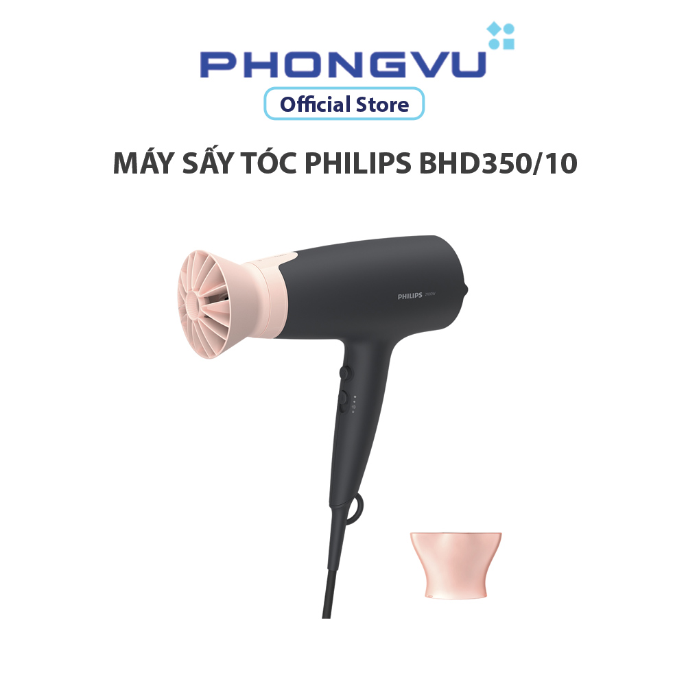 Máy sấy tóc philips bhd350/10 - bảo hành 24 tháng