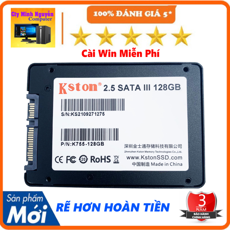 Bảng giá Ssd 120gb, ổ cứng ssd 128gb Kston 2.5 sata III, BH 3 năm Phong Vũ