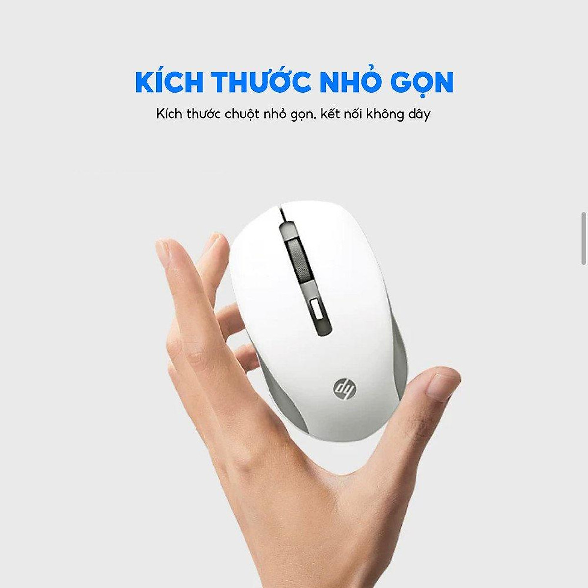 Chuột máy tính không dây chuột bluetooth hp fm-510a chuột quang điện màu đen yên tĩnh thoải mái máy tính xách tay usb nam nữ thông dụng