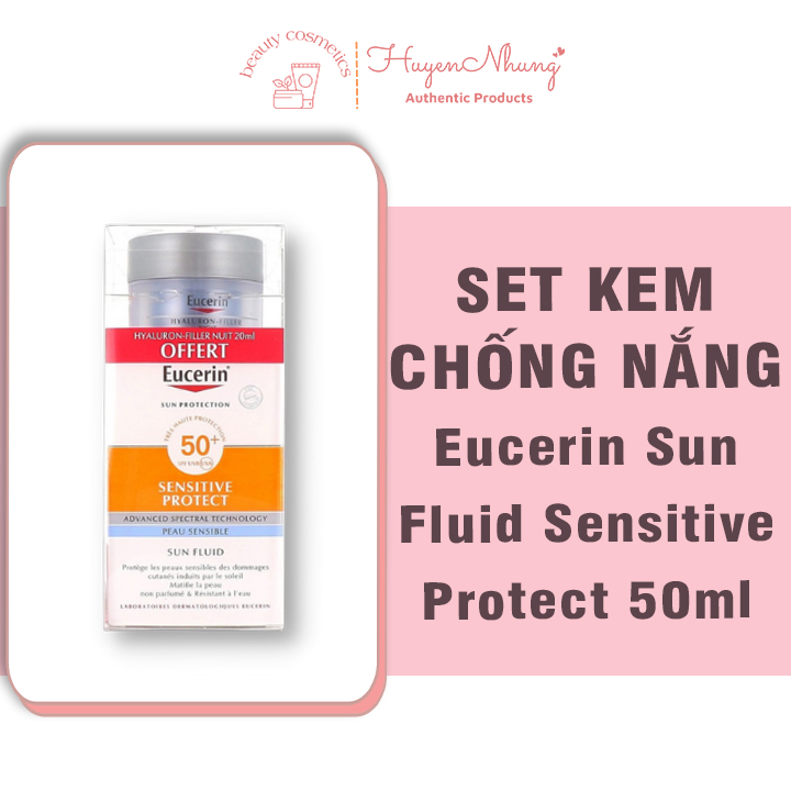 Kem Chống Nắng Eucerin Sun Fluid Sensitive Protect 50ml