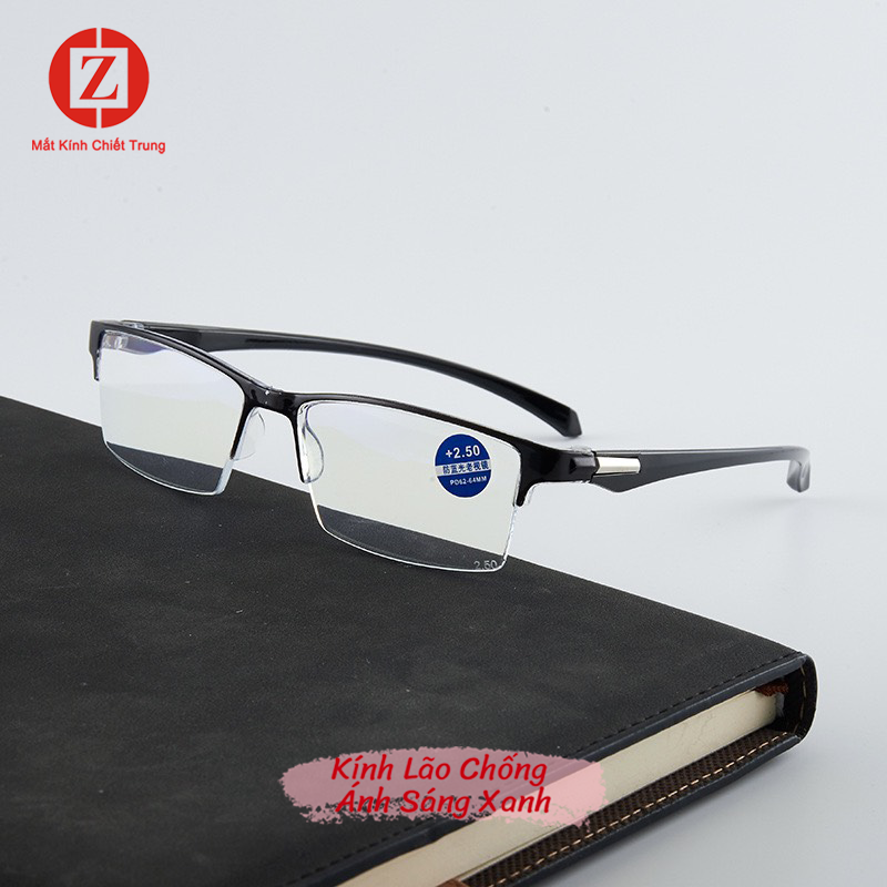 Kính Đọc Sách Kính Đọc Chữ Đọc Báo Cho Người Trung Niên Cao Tuổi  Kính Viễn Thị Chống Mỏi Mắt Gọng Dẻo Siêu Bền Từ 1 đến 4 Độ -T8606