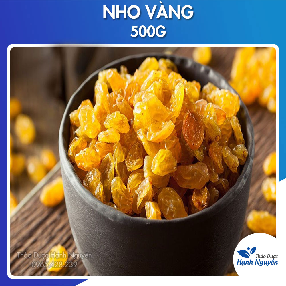 Nho khô vàng không hạt 500g - Thảo Dươc Hạnh Nguyên